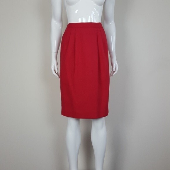 Vintage 90's Pink Pencil Skirt - Picture 3 of 8